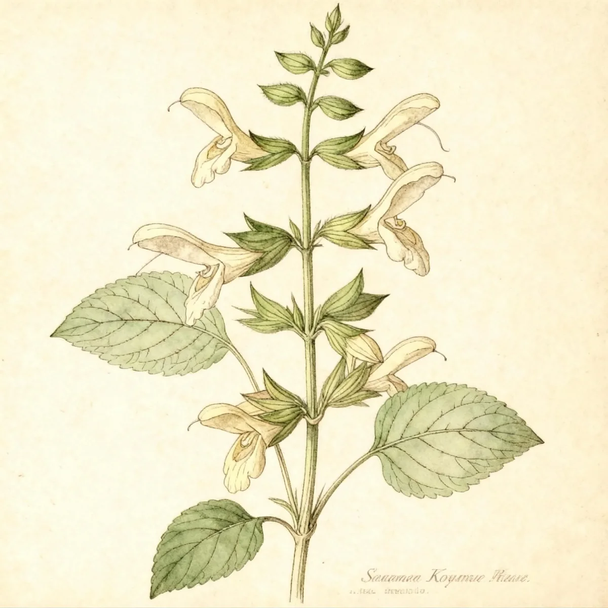 Sage (Salvia koyamae)