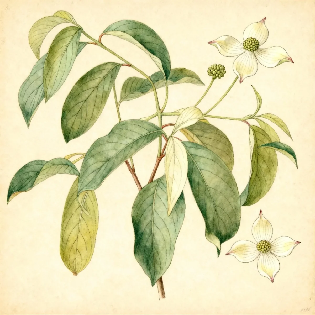 Dogwood (Cornus elliptica)