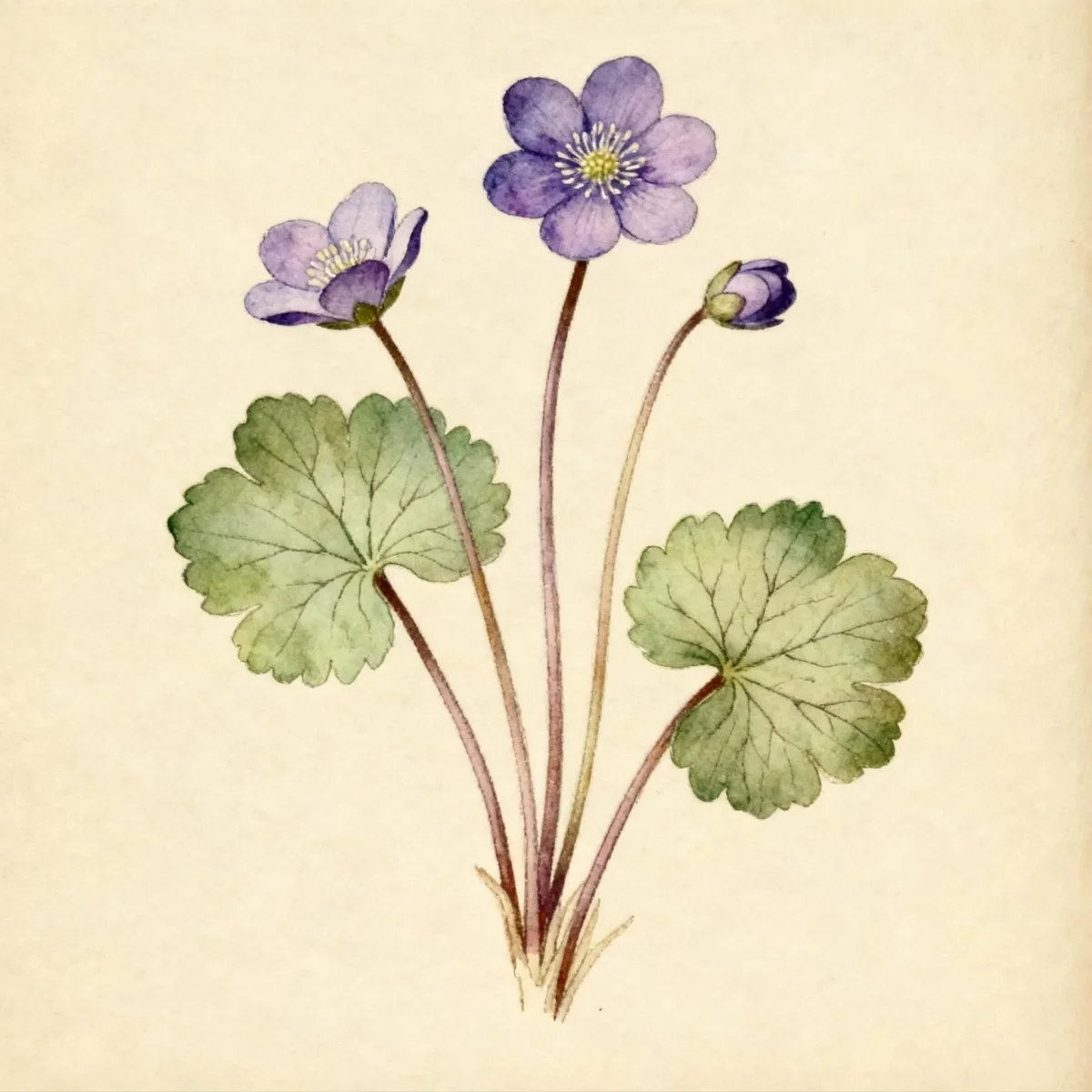 Hepatica (Hepatica transsilvanica)