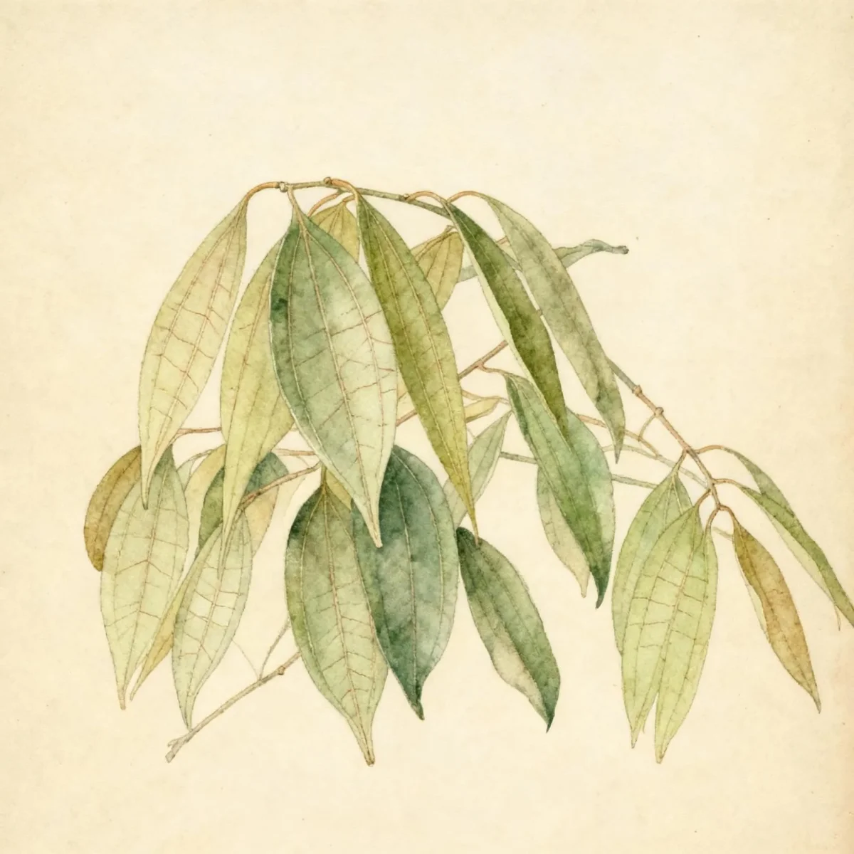 Chinese cinnamon tree (Cinnamomum cassia)