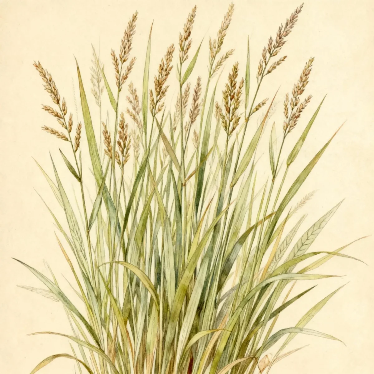 Panic grass (Panicum bulbosum)
