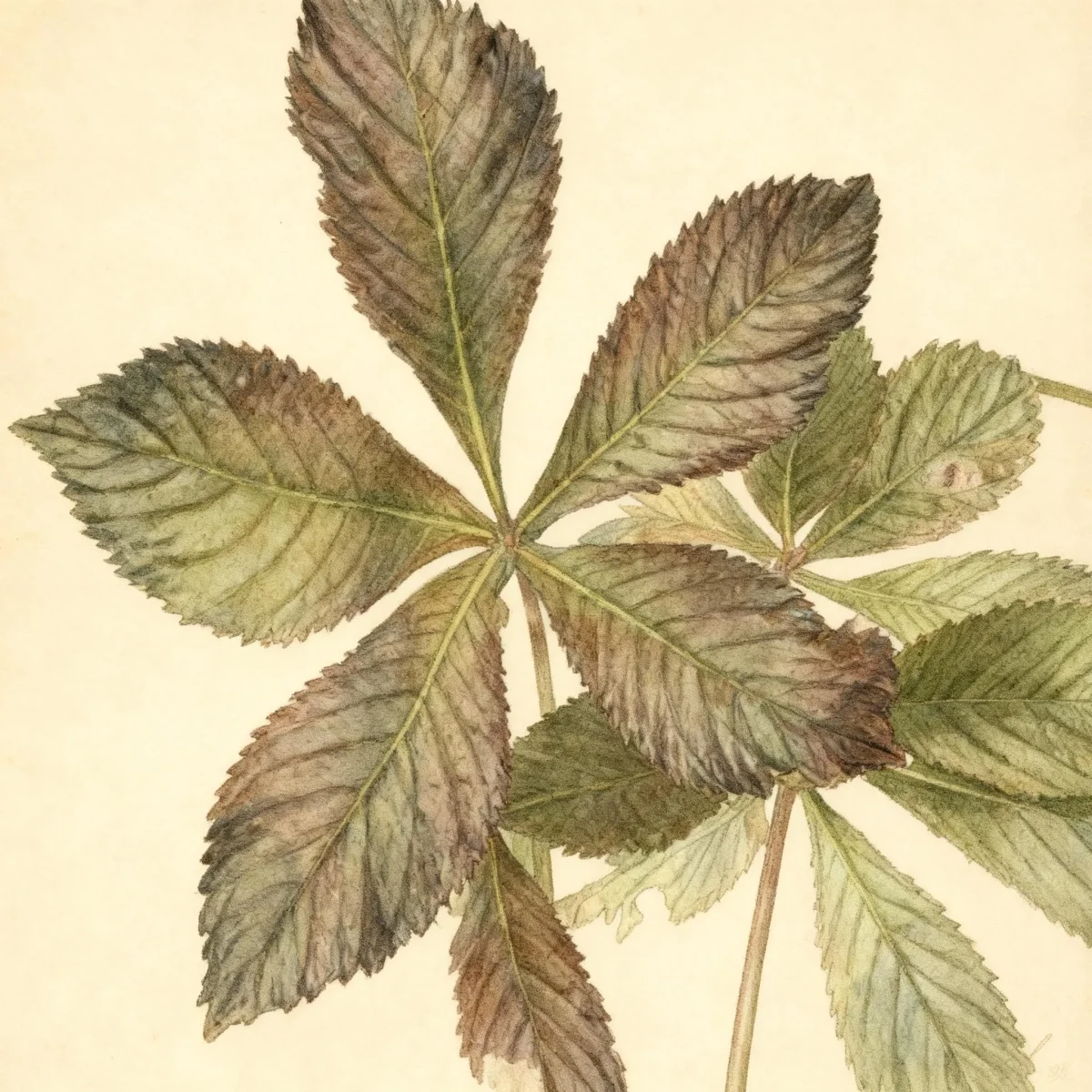 Rodgersia (Rodgersia pinnata 'Bronze Peacock')