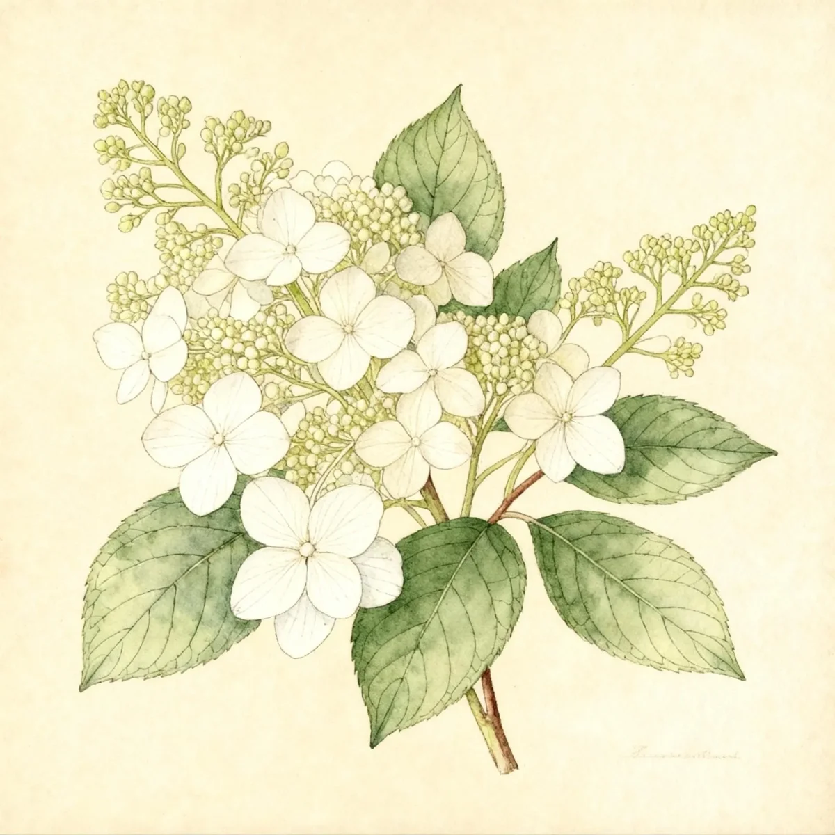 Panicle hydrangea