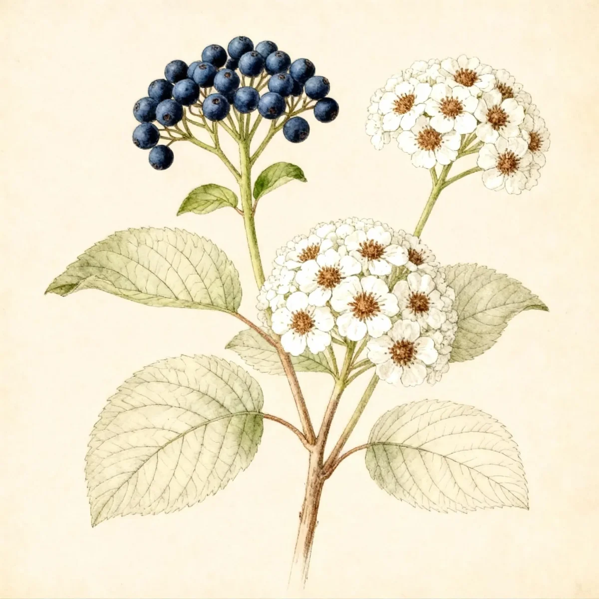 Viburnum (Viburnum bracteatum 'Smvdbl' ALL THAT GLOWS)