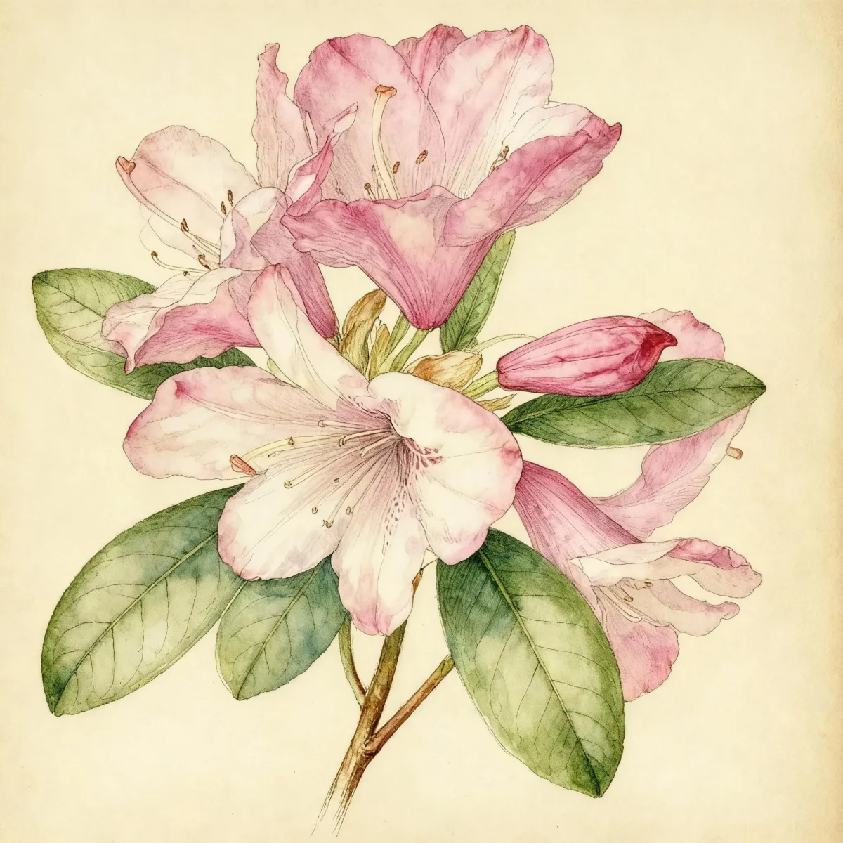 Rhododendron (Rhododendron 'Tyler Morris' SOUTHGATE RADIANCE)