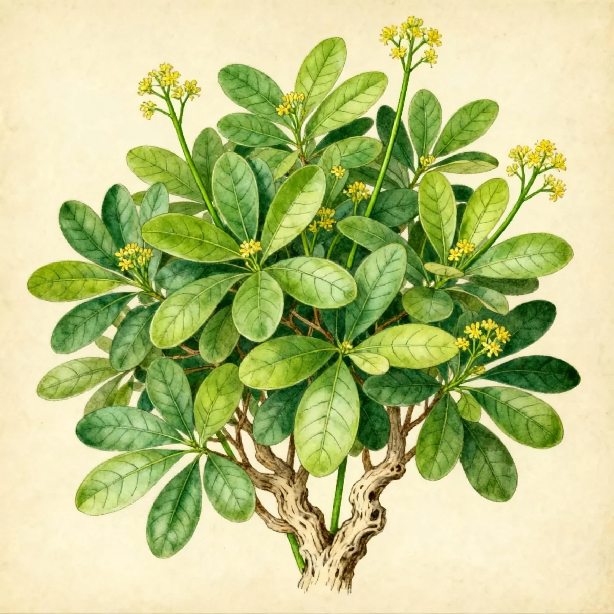 Yi yè qiu (Flueggea suffruticosa)