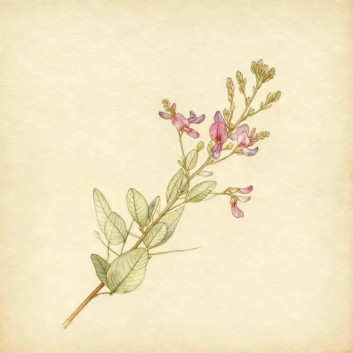 Little volcano bush clover (Lespedeza thunbergii subsp. thunbergii 'Little Volcano')