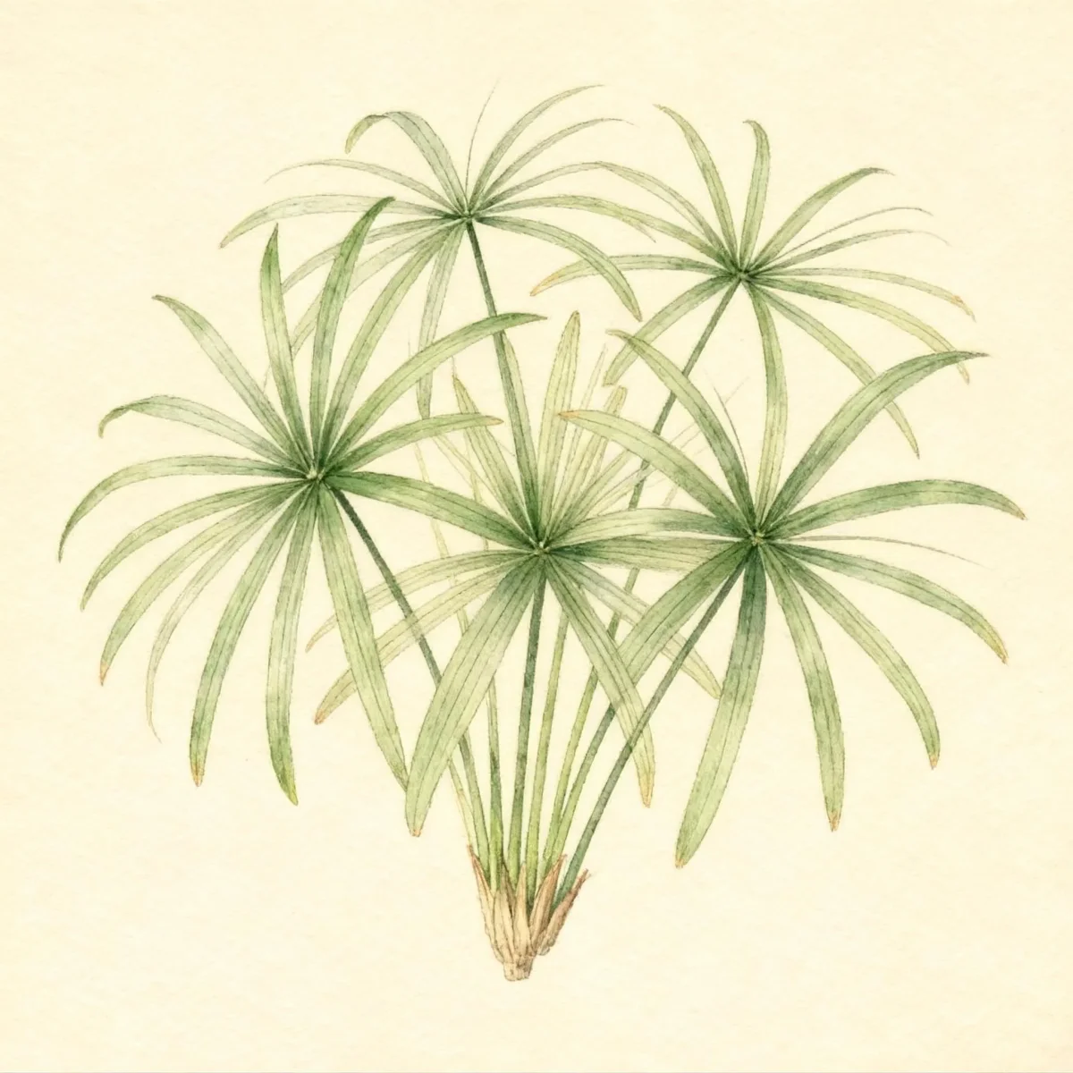 Umbrella plant (Cyperus involucratus 'Baby Tut')