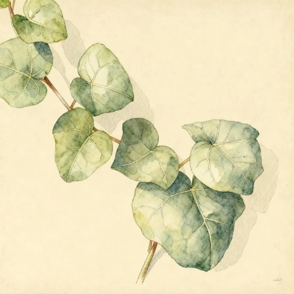 Persian ivy (Hedera colchica)