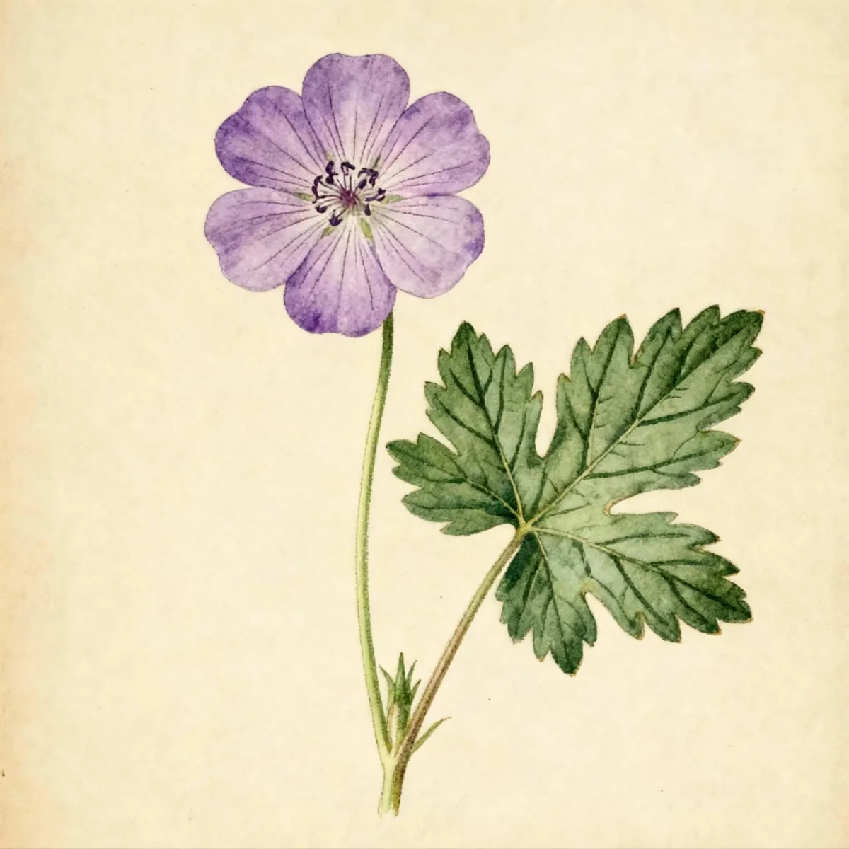 Cranesbill (Geranium wallichianum 'Sylvia's Surprise')
