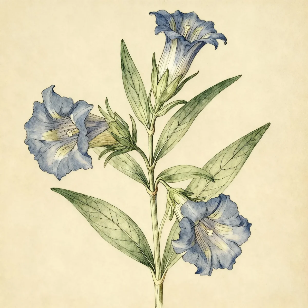 Gentian (Gentiana angustifolia)