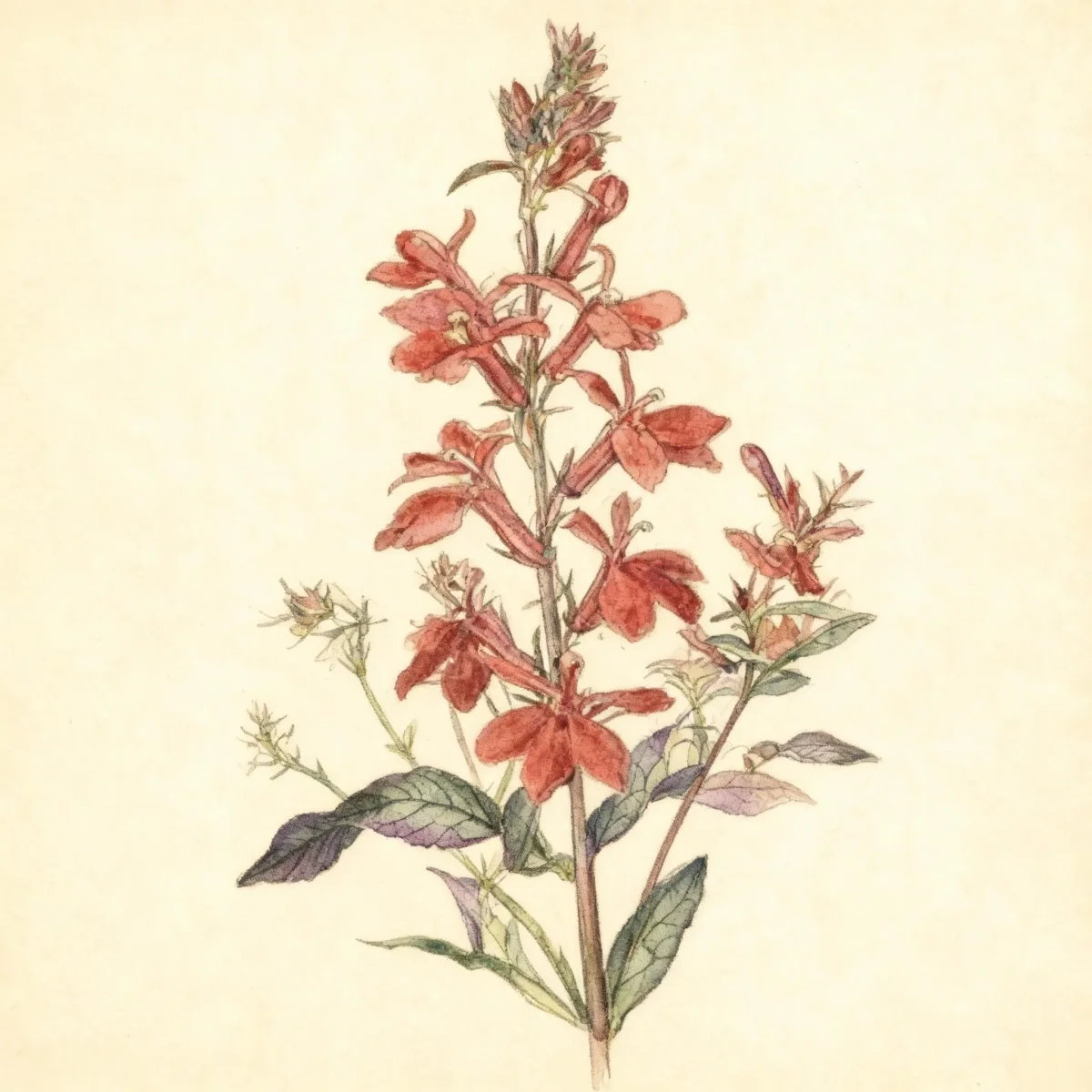 Lobelia (Lobelia × speciosa STARSHIP SCARLET)