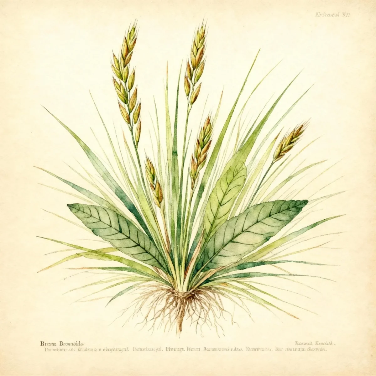 Brome-like sedge (Carex bromoides)
