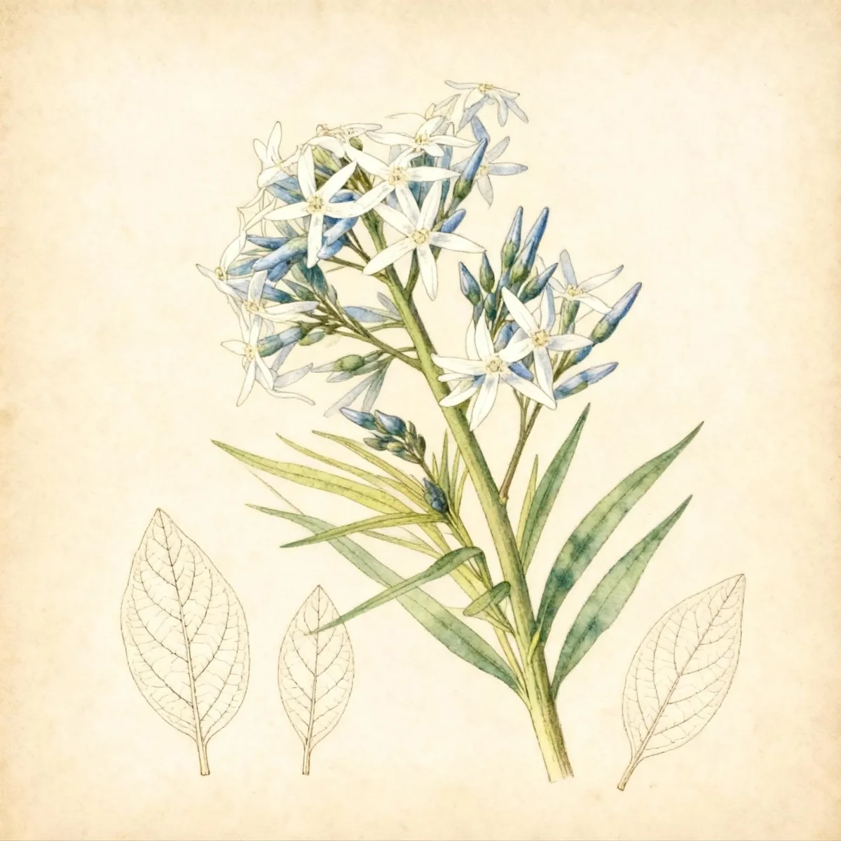 Blue star (Amsonia 'Midway to Montana')