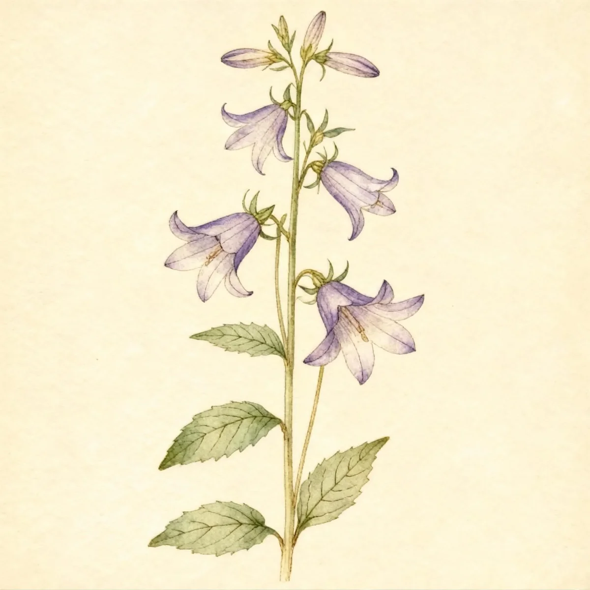 Rampion bellflower