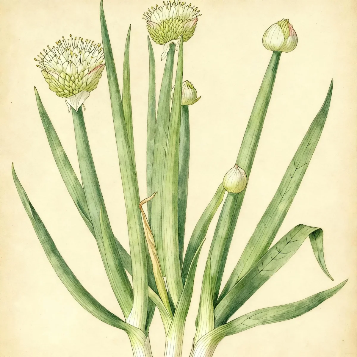 Scallion (Allium fistulosum 'Evergreen')