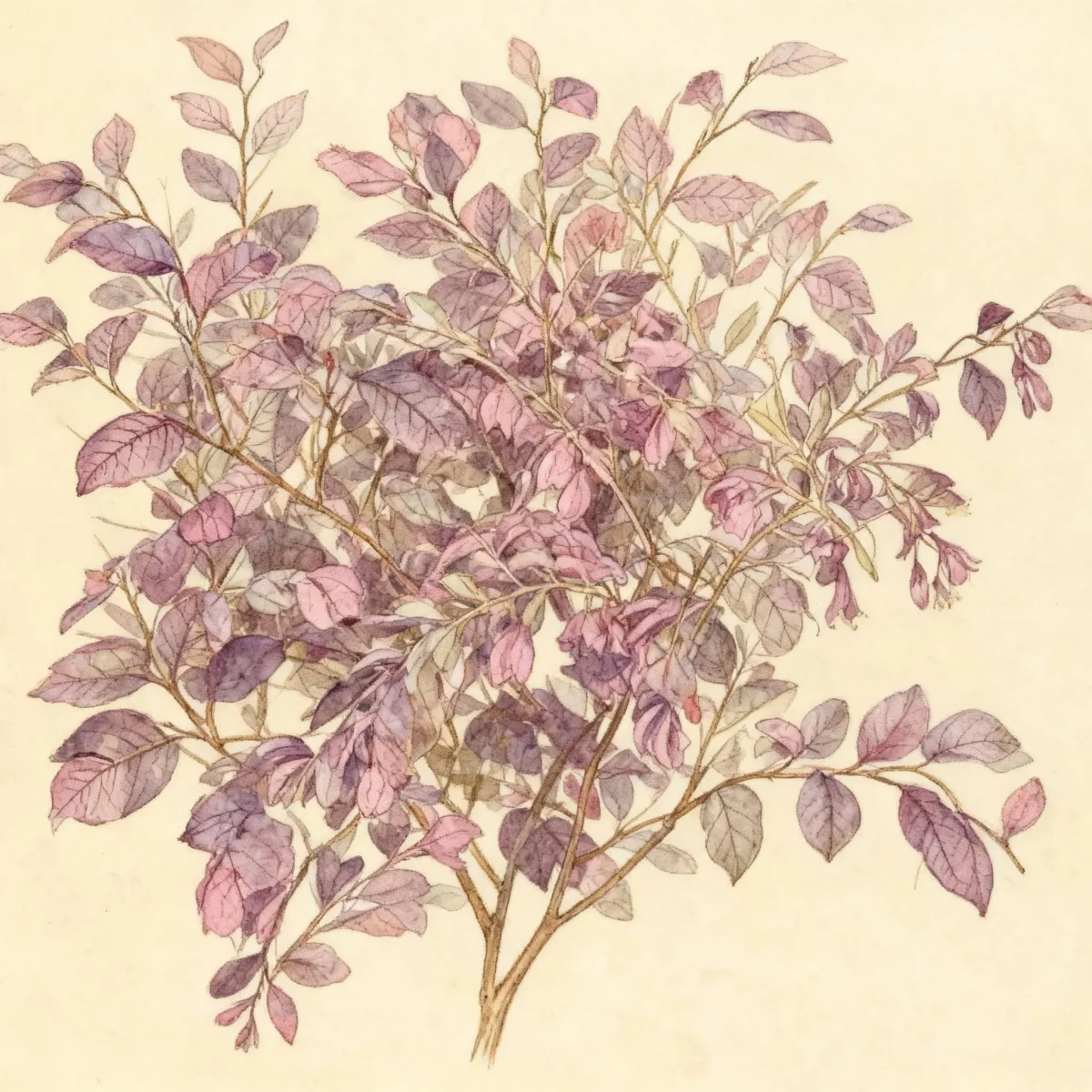 Chinese fringe-flower (Loropetalum chinense f. rubrum 'Zhuzhou Fuchsia')