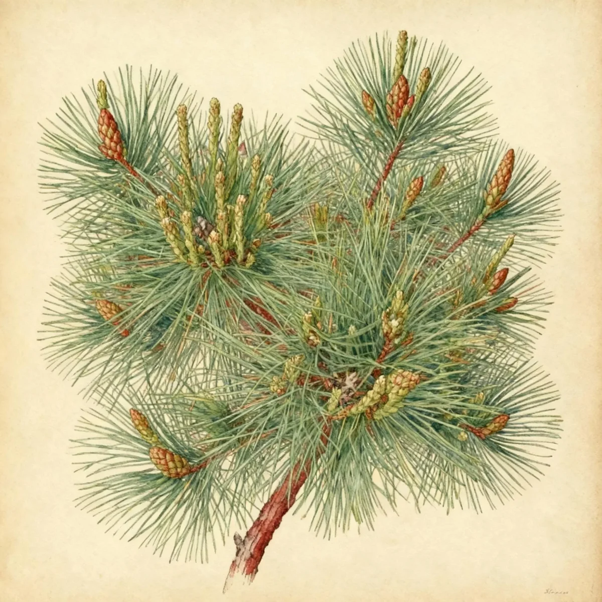 Japanese red pine (Pinus densiflora 'Alice Verkade')