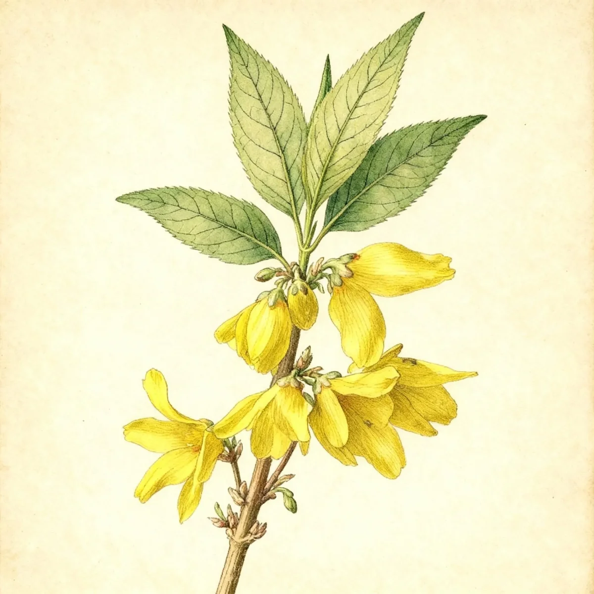 Border forsythia
