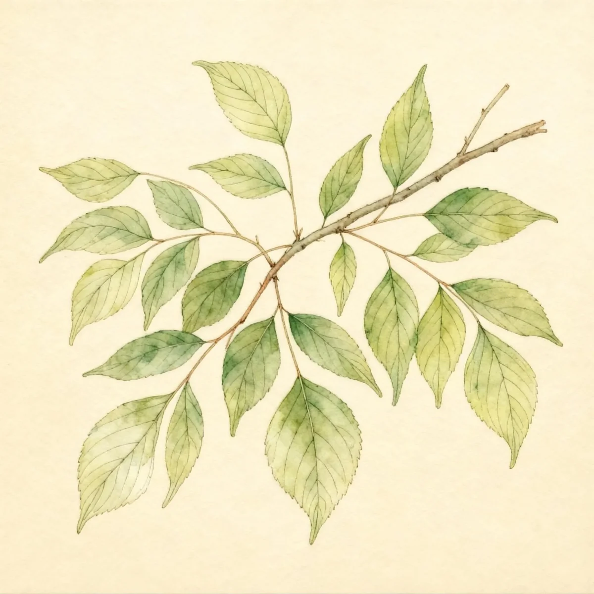 Weeping Japanese hackberry