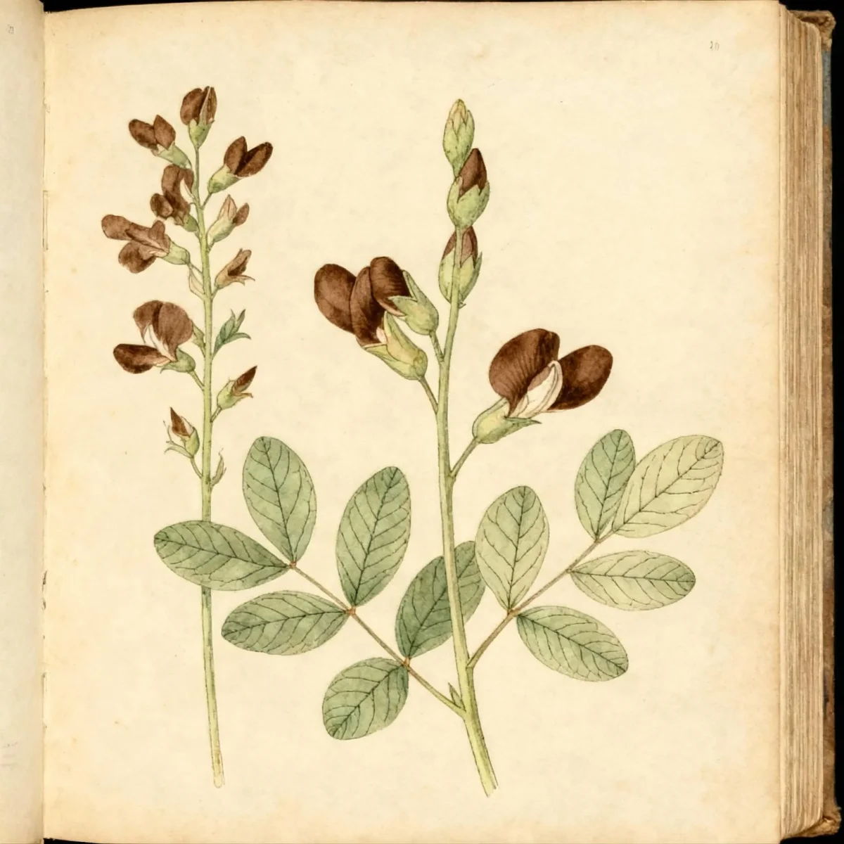 False indigo (Baptisia 'Dutch Chocolate')