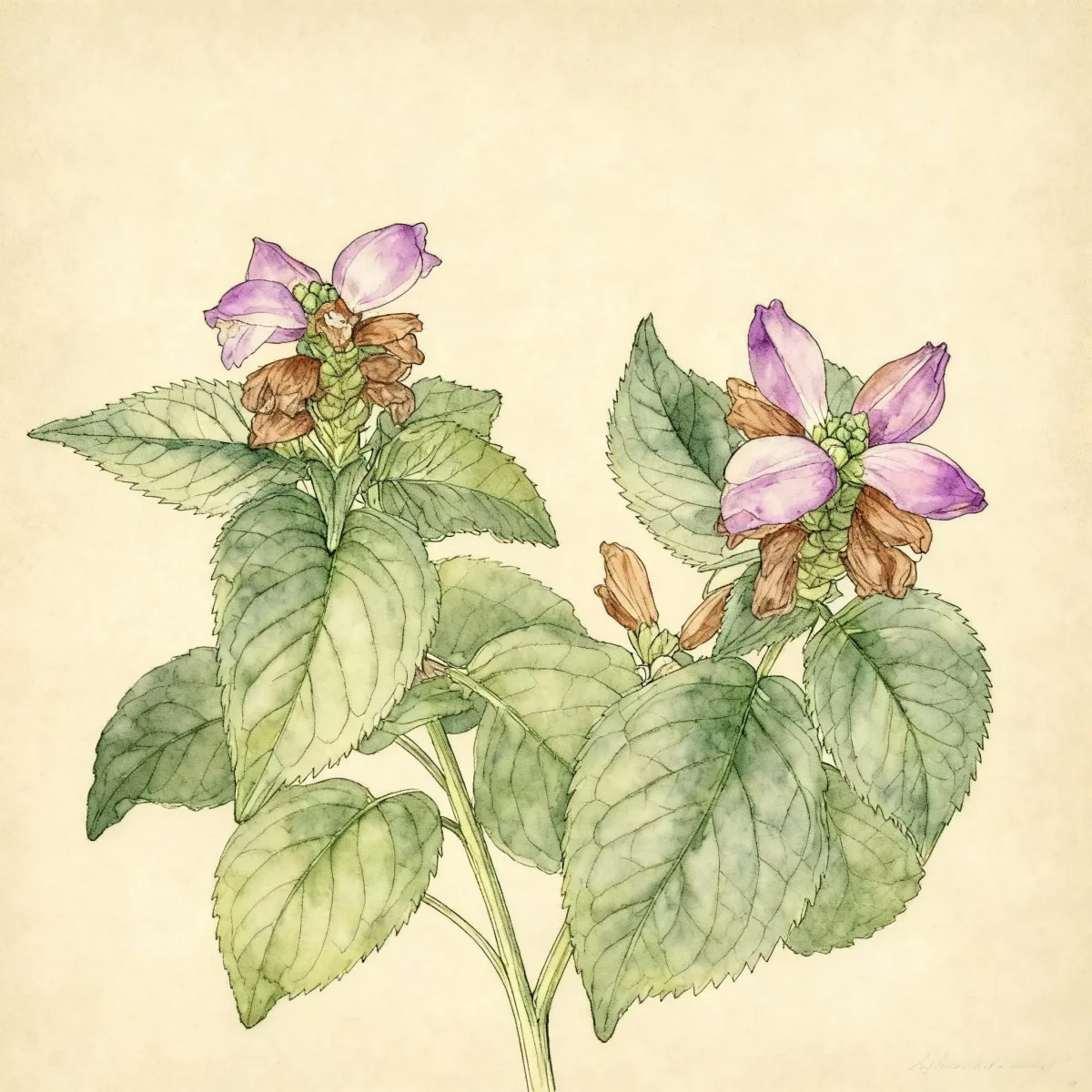 Turtlehead (Chelone obliqua 'Ieniemienie')