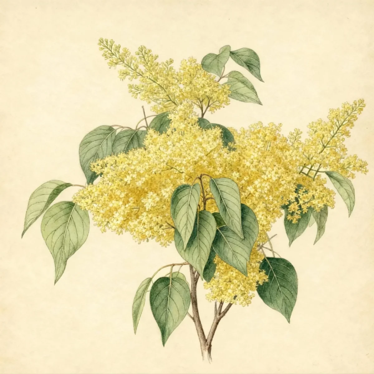 Chinese tree lilac (Syringa reticulata subsp. pekinensis 'Jinyuan')