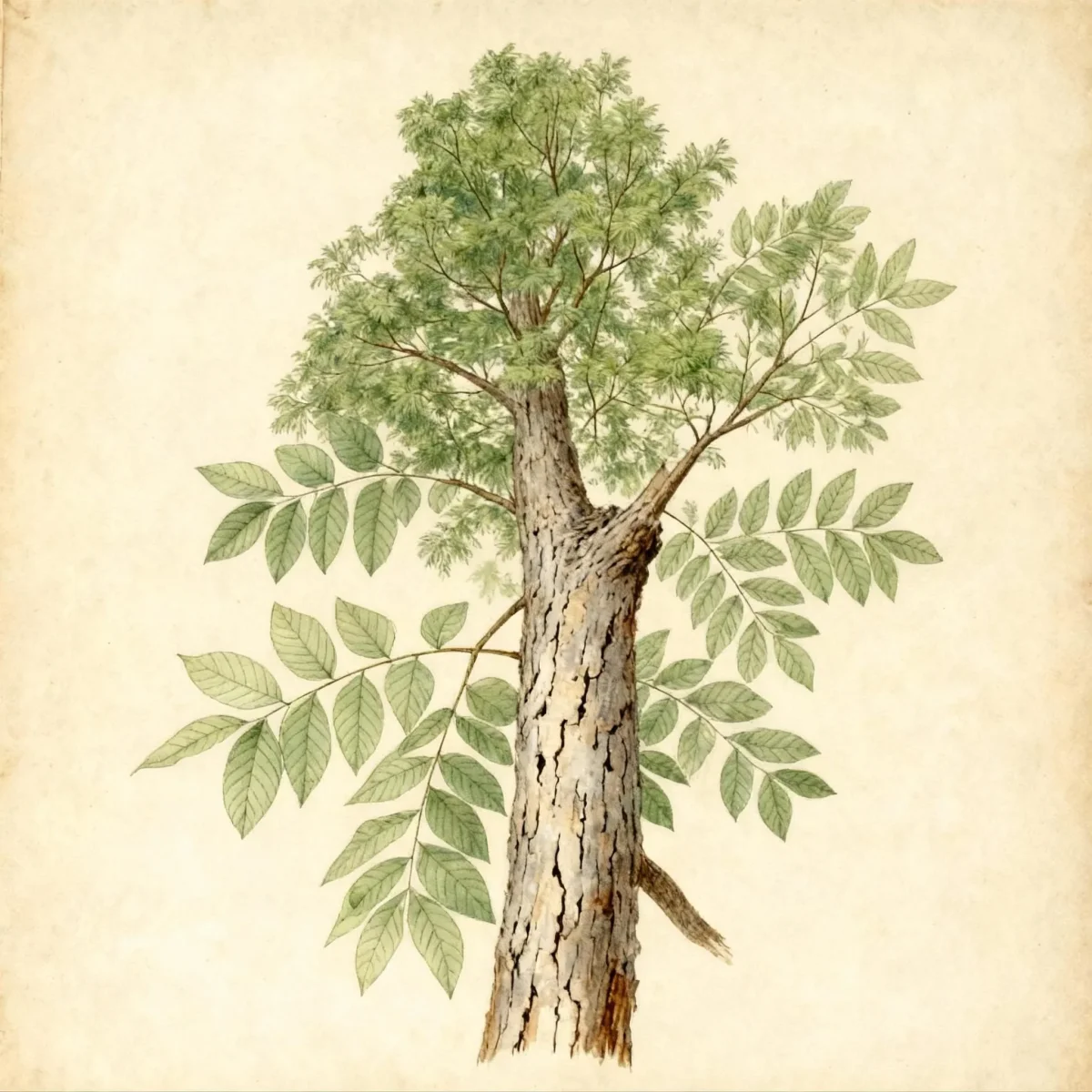Kentucky coffee tree (Gymnocladus dioicus)