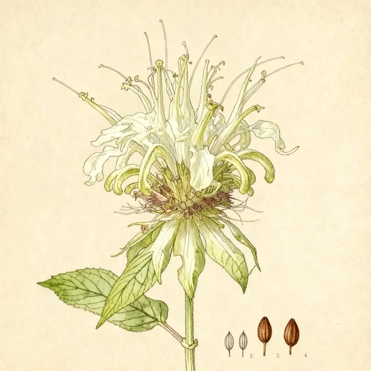 White bergamot