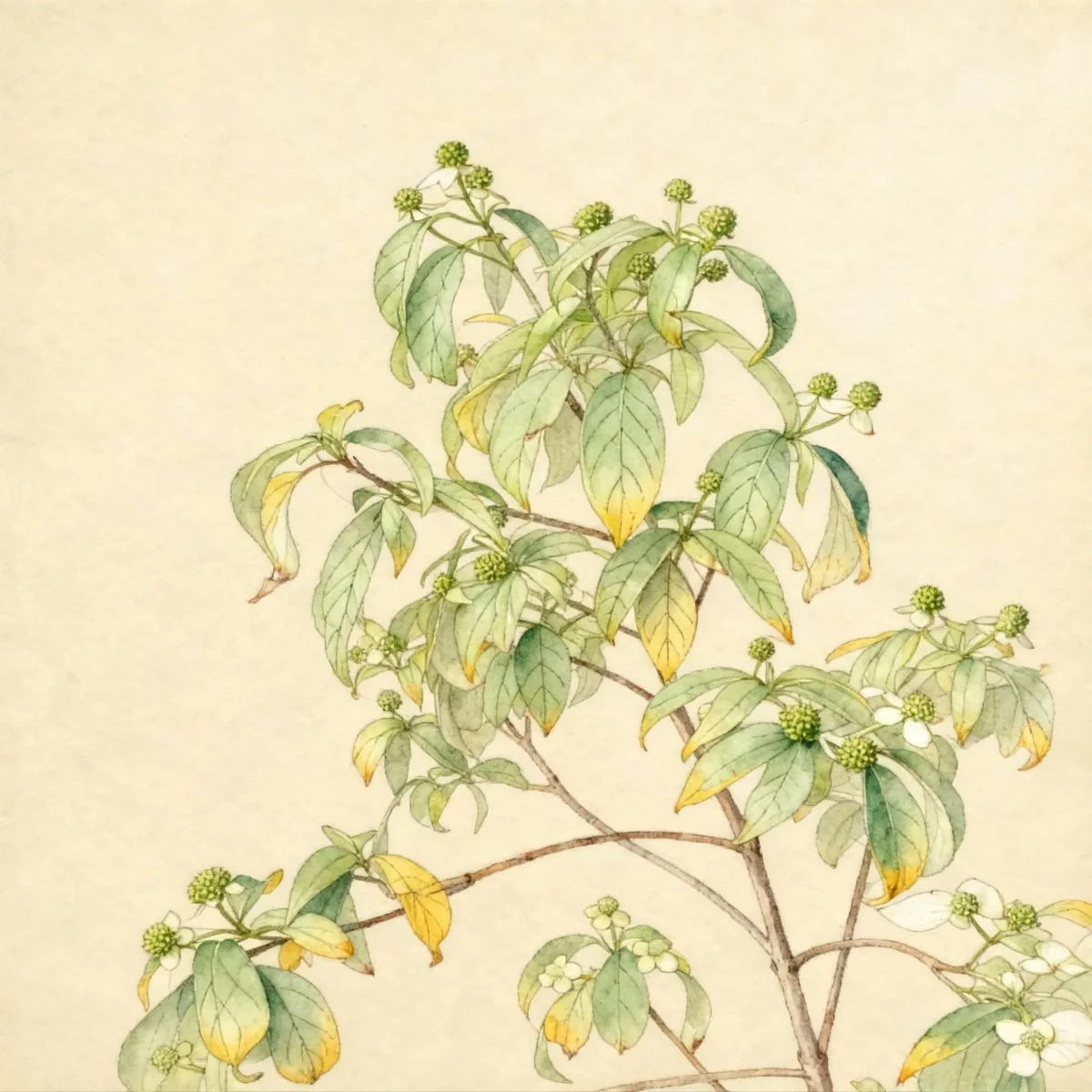 Dogwood (Cornus elliptica 'Elsbry' EMPRESS OF CHINA)