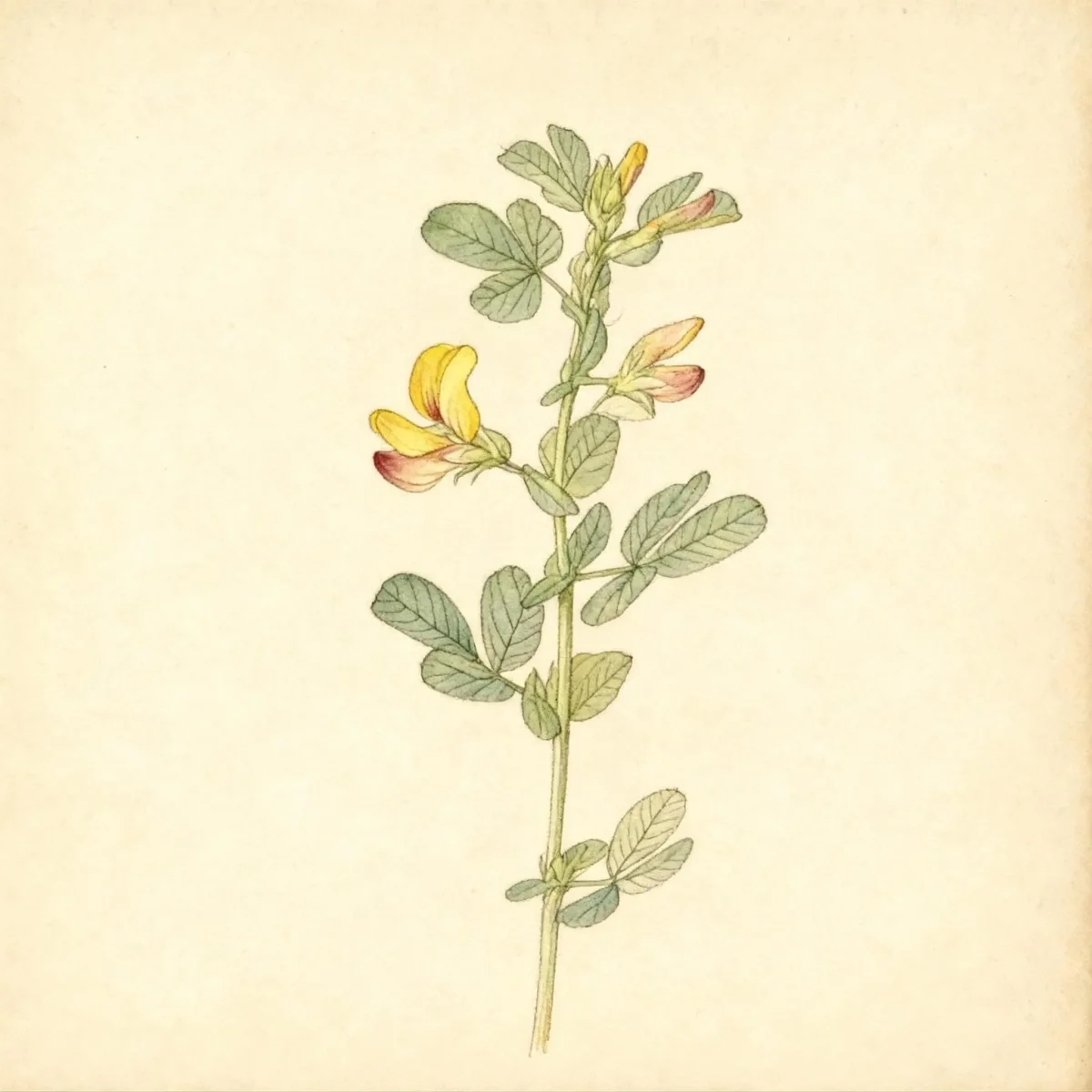 Bird's foot trefoil (Lotus corniculatus 'Pleniflorus')