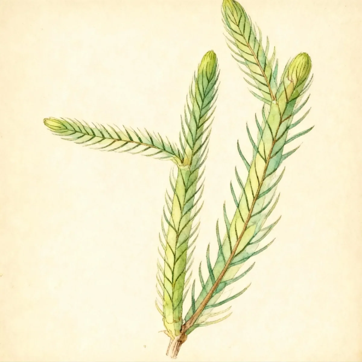 Foxtail bog clubmoss (Lycopodiella alopecuroides)