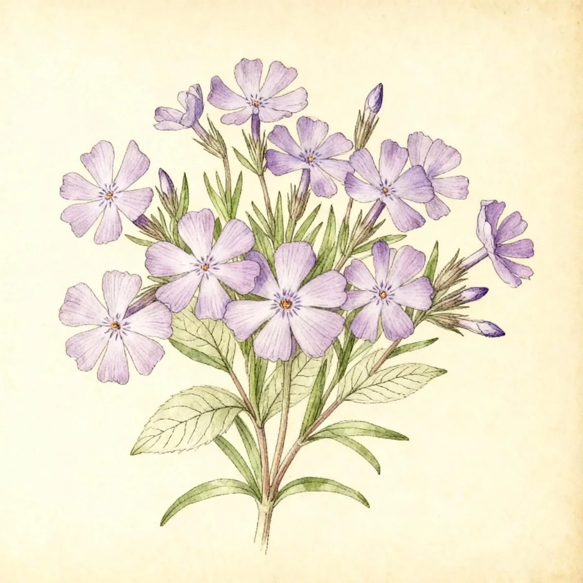 Moss phlox (Phlox subulata 'Bedazzled Lavender')