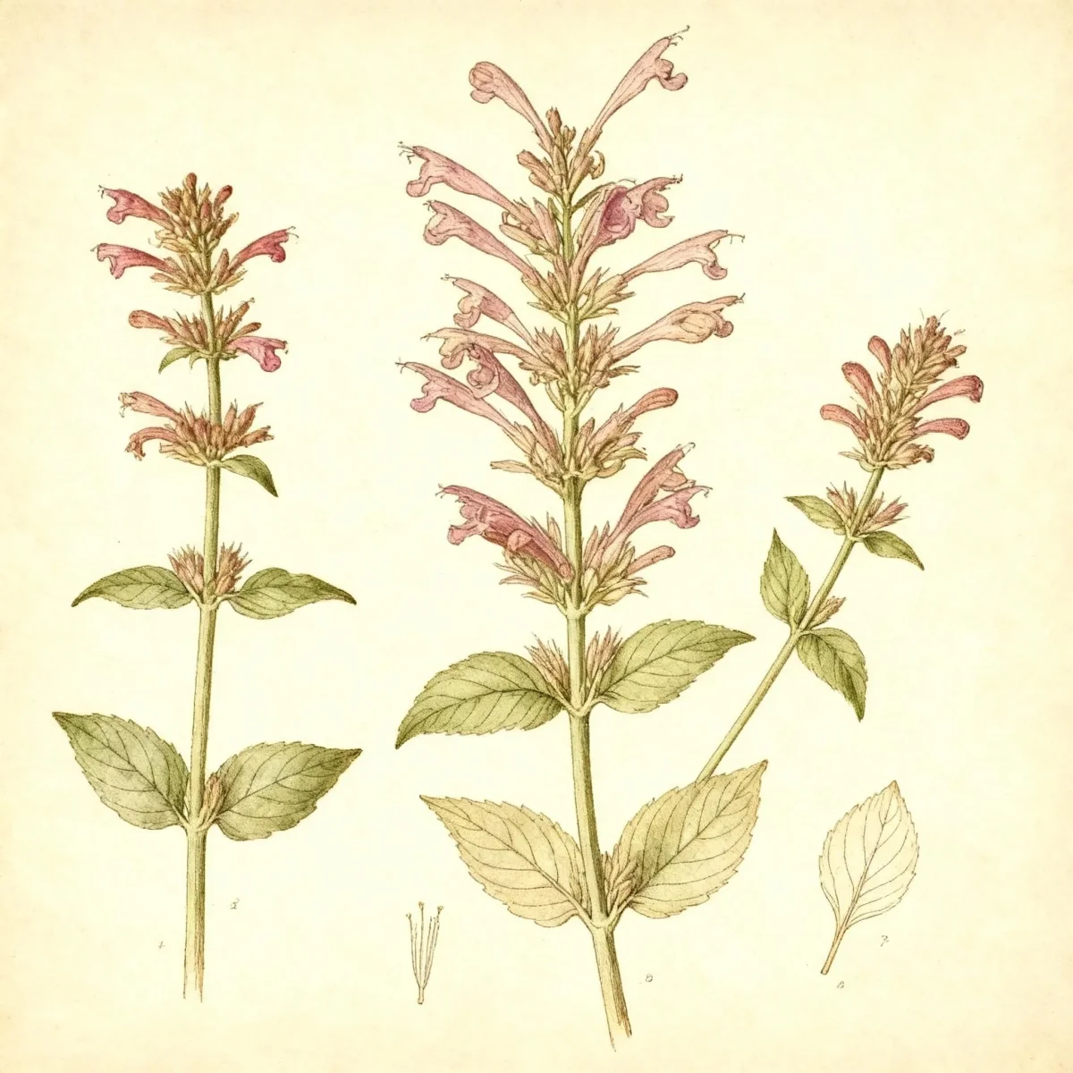 Giant hyssop (Agastache 'Bolero')