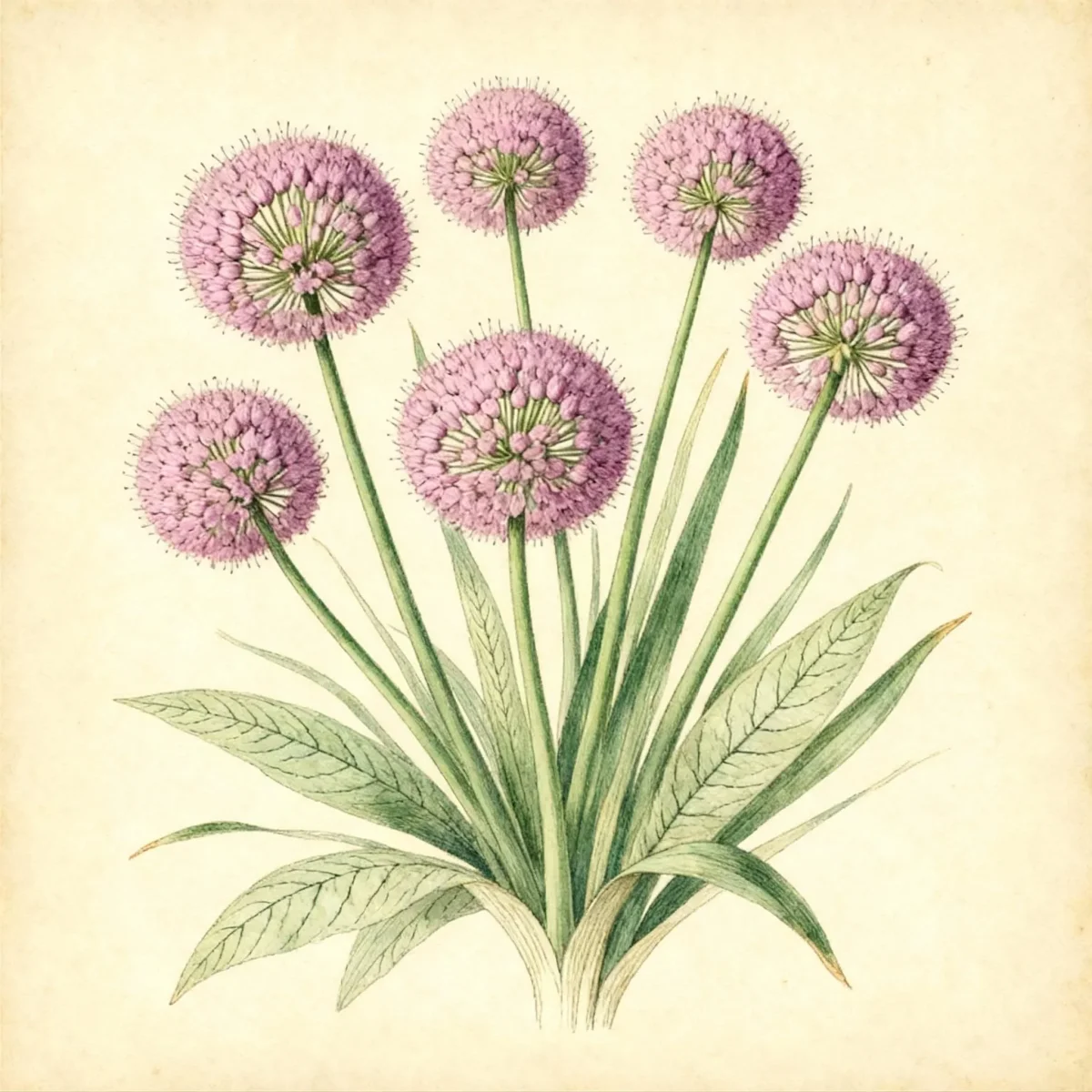 Ornamental onion (Allium 'Serendipity')