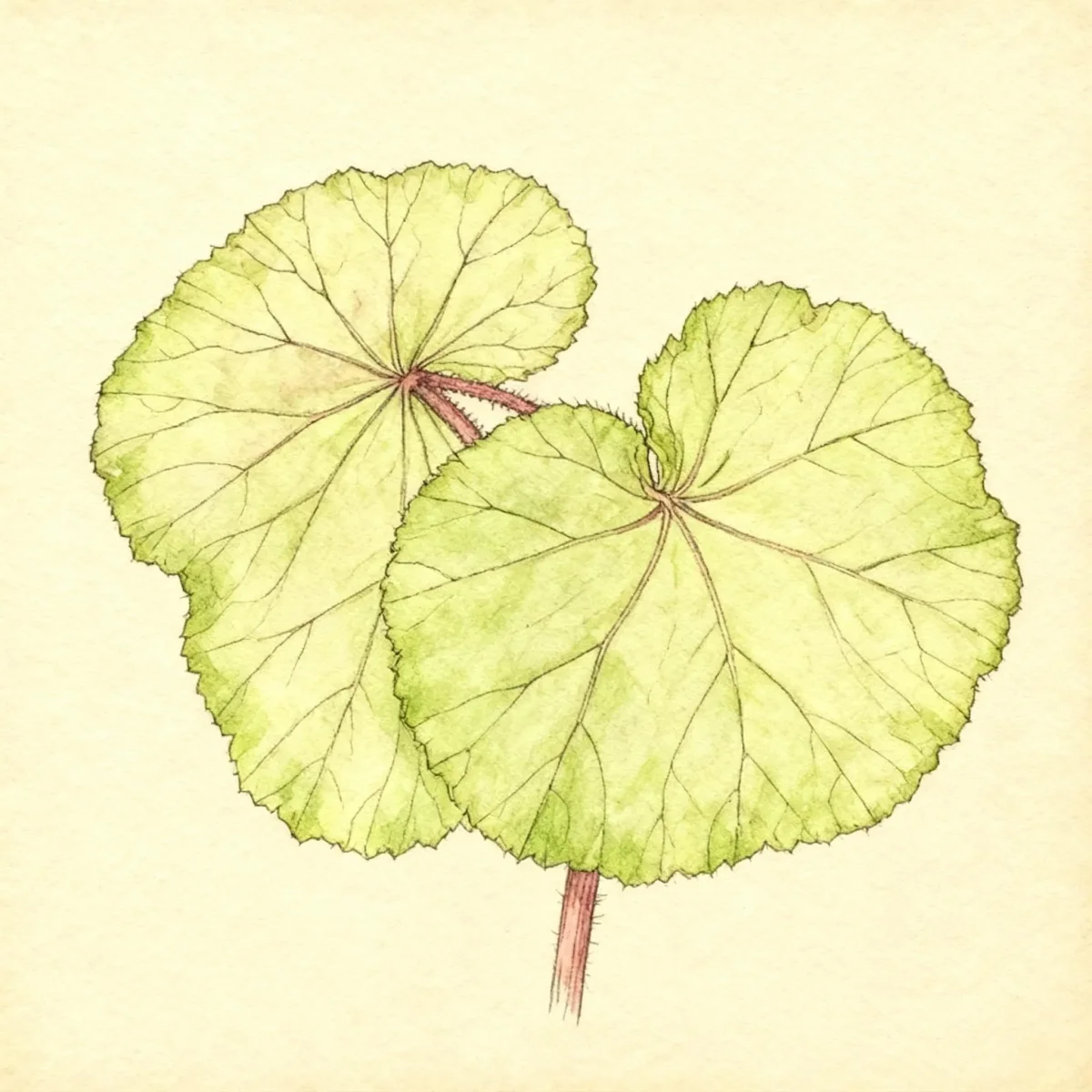 Begonia (Begonia 'Lime Royale')