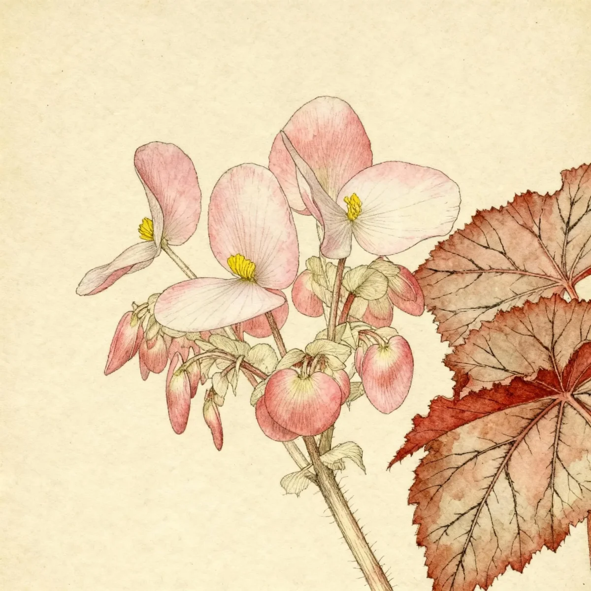 Begonia (Begonia 'Martha Stewart')