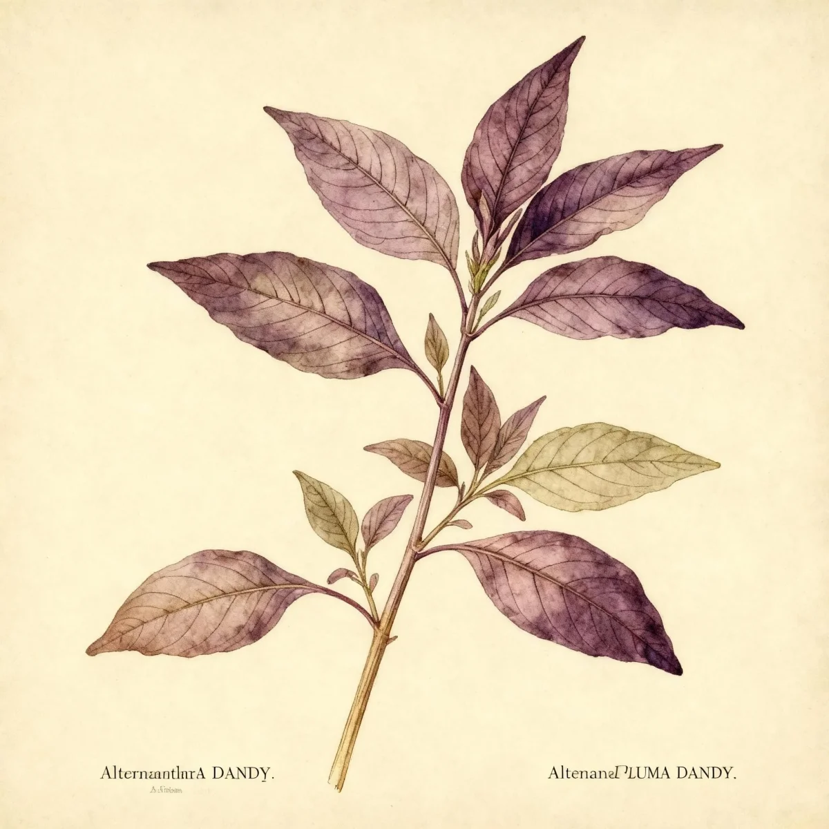 Joseph's coat (Alternanthera PLUM DANDY)