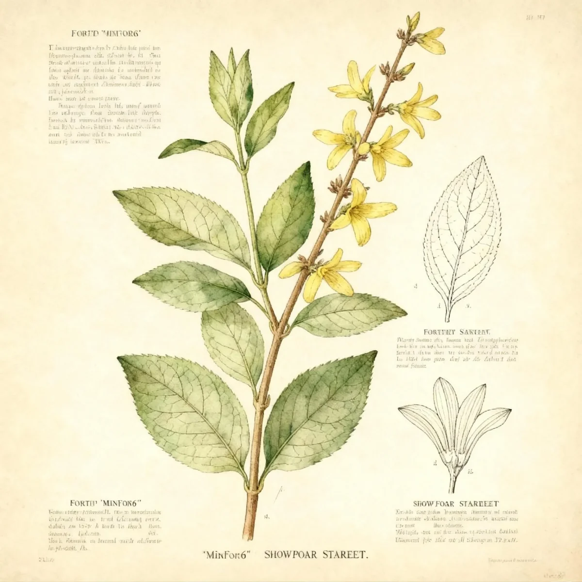 Forsythia (Forsythia 'Minfor6' SHOW OFF STARLET)