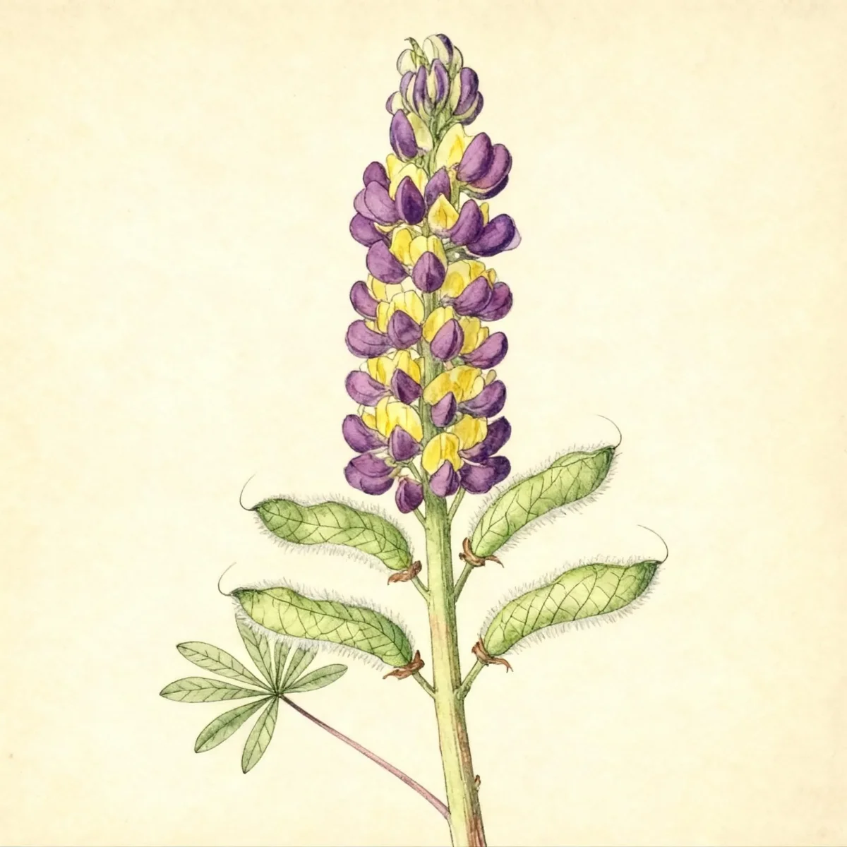 Lupine (Lupinus 'Manhattan Lights')