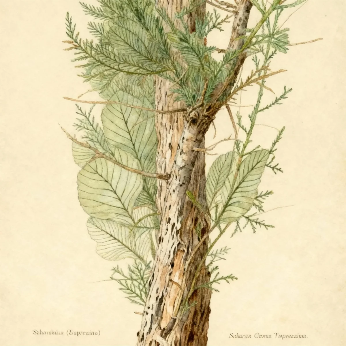 Saharan cypress (Cupressus dupreziana)