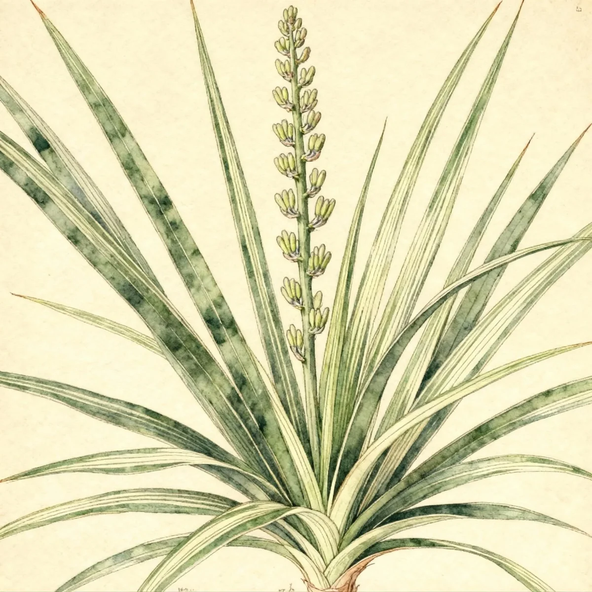 Bowstring hemp (Dracaena 'Fernwood Mikado')